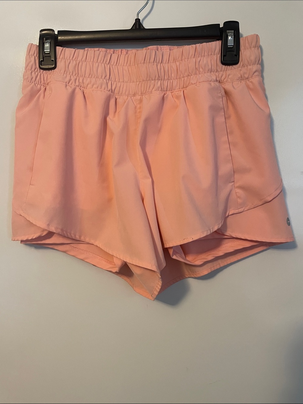 Avia running shorts size small peach color